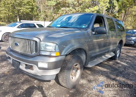 2003 Ford Excursion Limited из США, поврежденный, VIN 1FMNU43S03EA92003